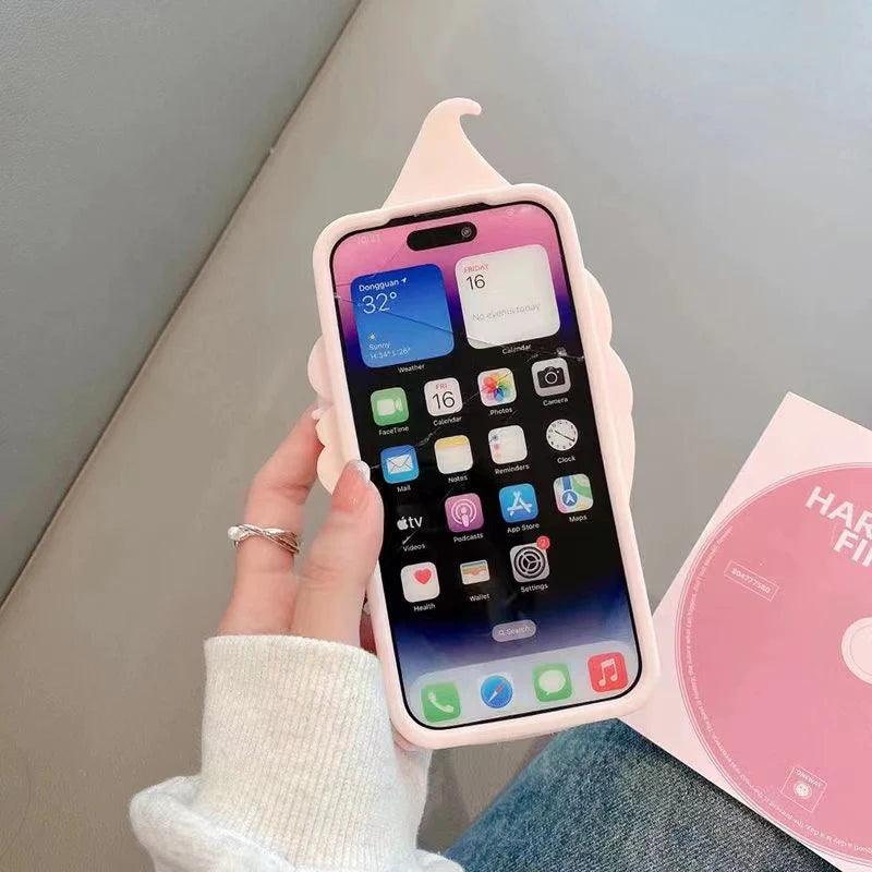 Pochacco/Hello Kitty Ice Cream Phone Case - Blind Box Mall