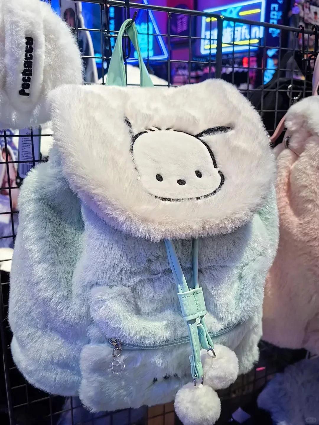Sanrio Fluffy Backpack - Blind Box Mall