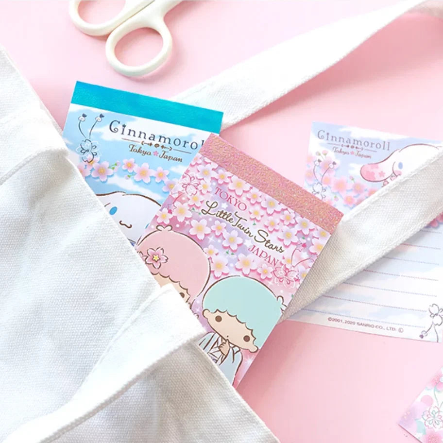 Sanrio Characters Sakura Memo Pad - Blind Box Mall