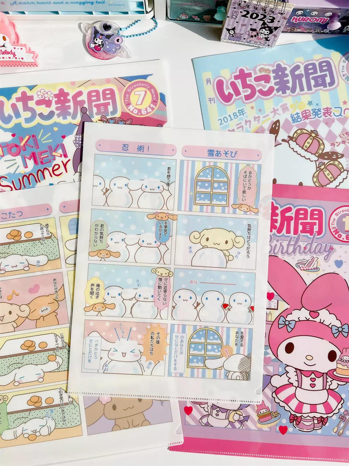 Sanrio Newsletter A4 File Holder