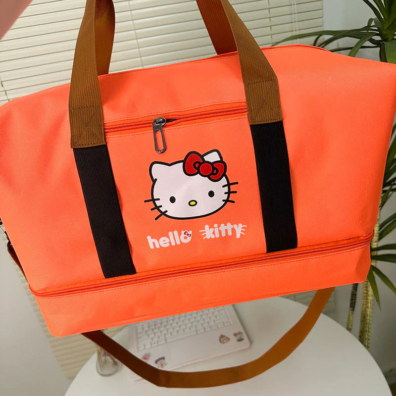 Hello Kitty Travel Duffle Bag - Blind Box Mall