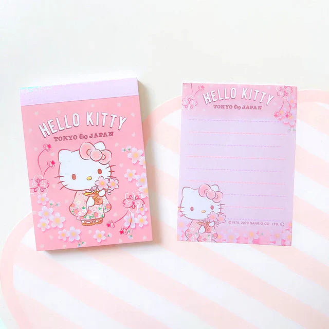 Sanrio Characters Sakura Memo Pad