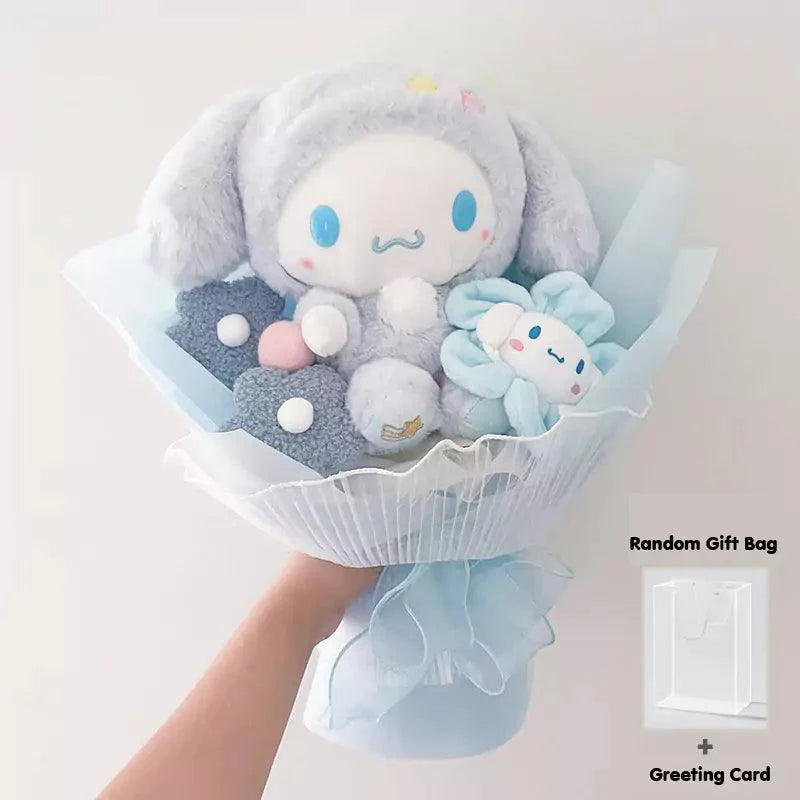 Cinnamoroll Blue Theme Plushies Bouquet - Blind Box Mall