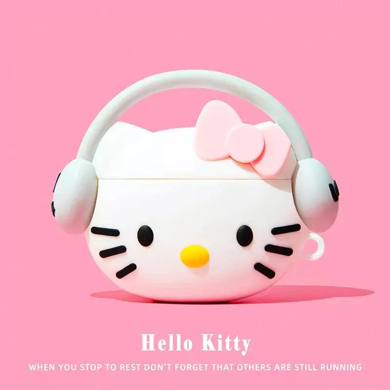 Sanrio Wearing Headphone AirPod Case - Blind Box Mall