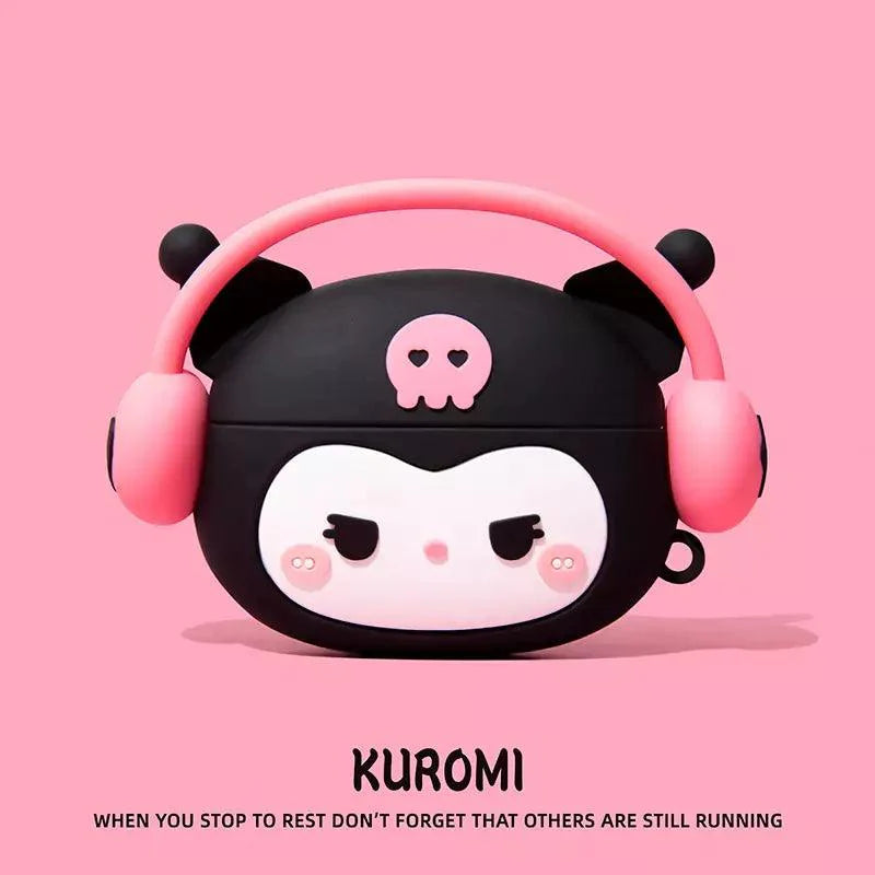 Sanrio Wearing Headphone AirPod Case - Blind Box Mall