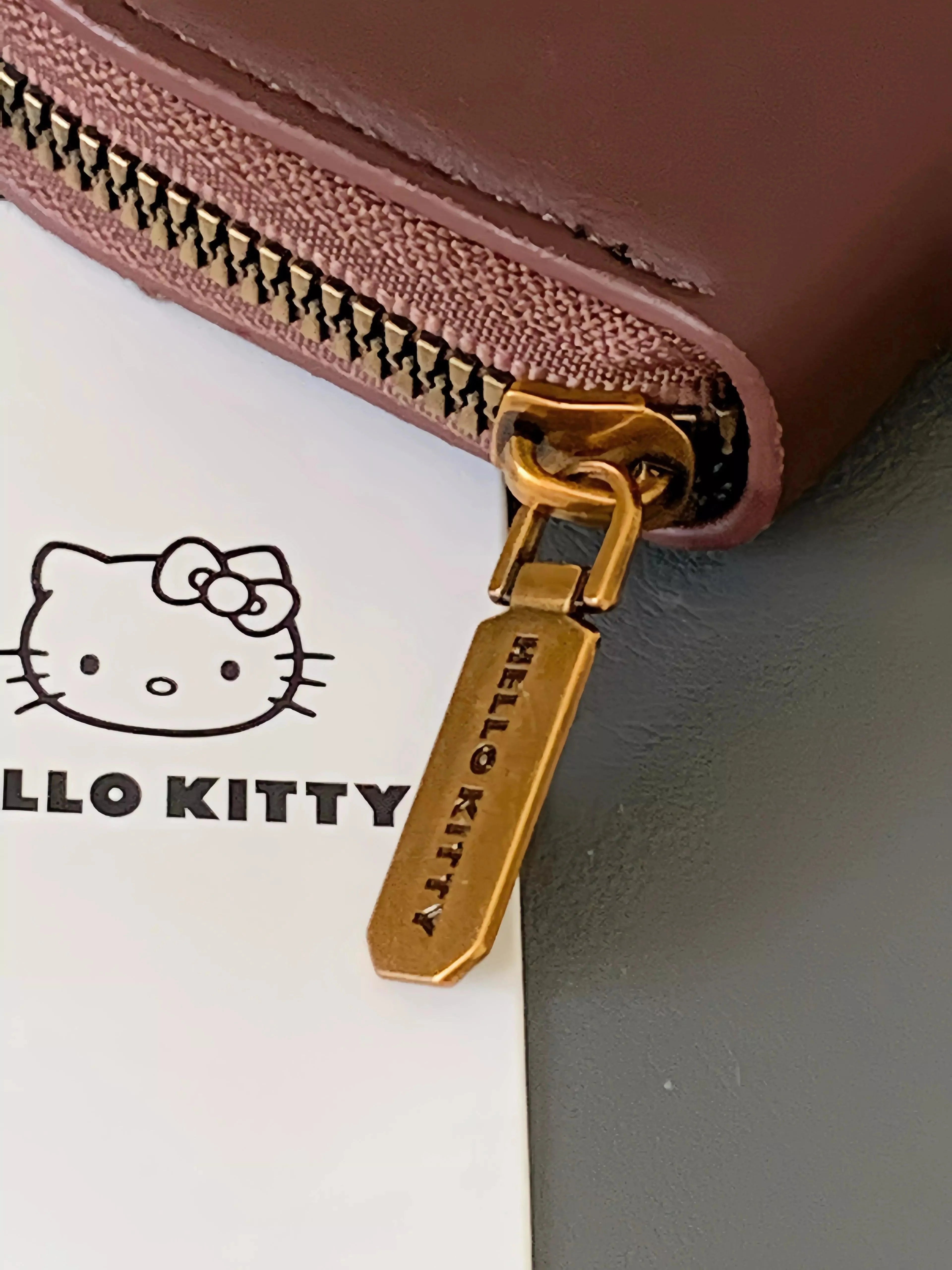 HelloKitty Card Holder Leatherette Card Organizer - Blind Box Mall