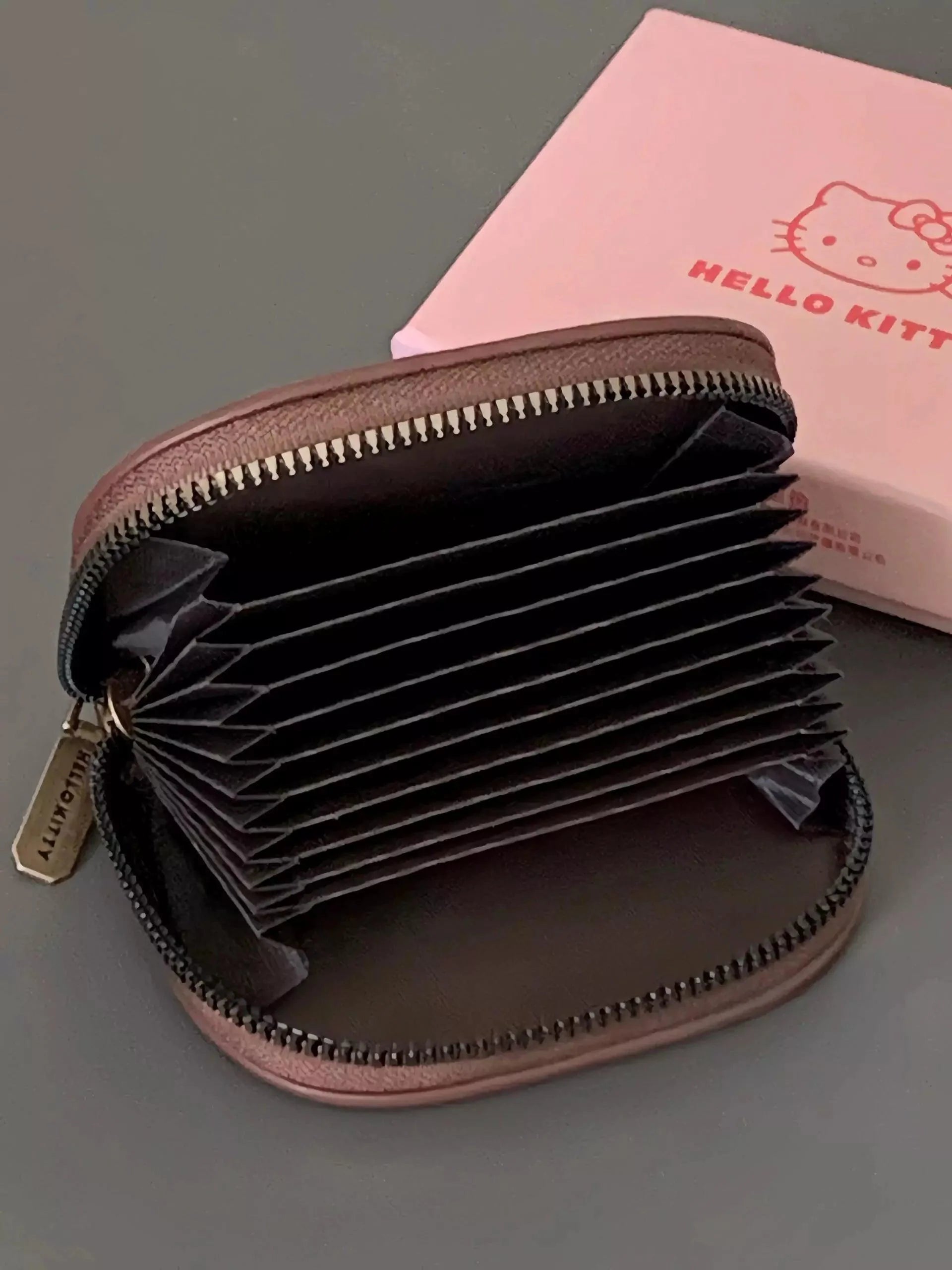 HelloKitty Card Holder Leatherette Card Organizer - Blind Box Mall