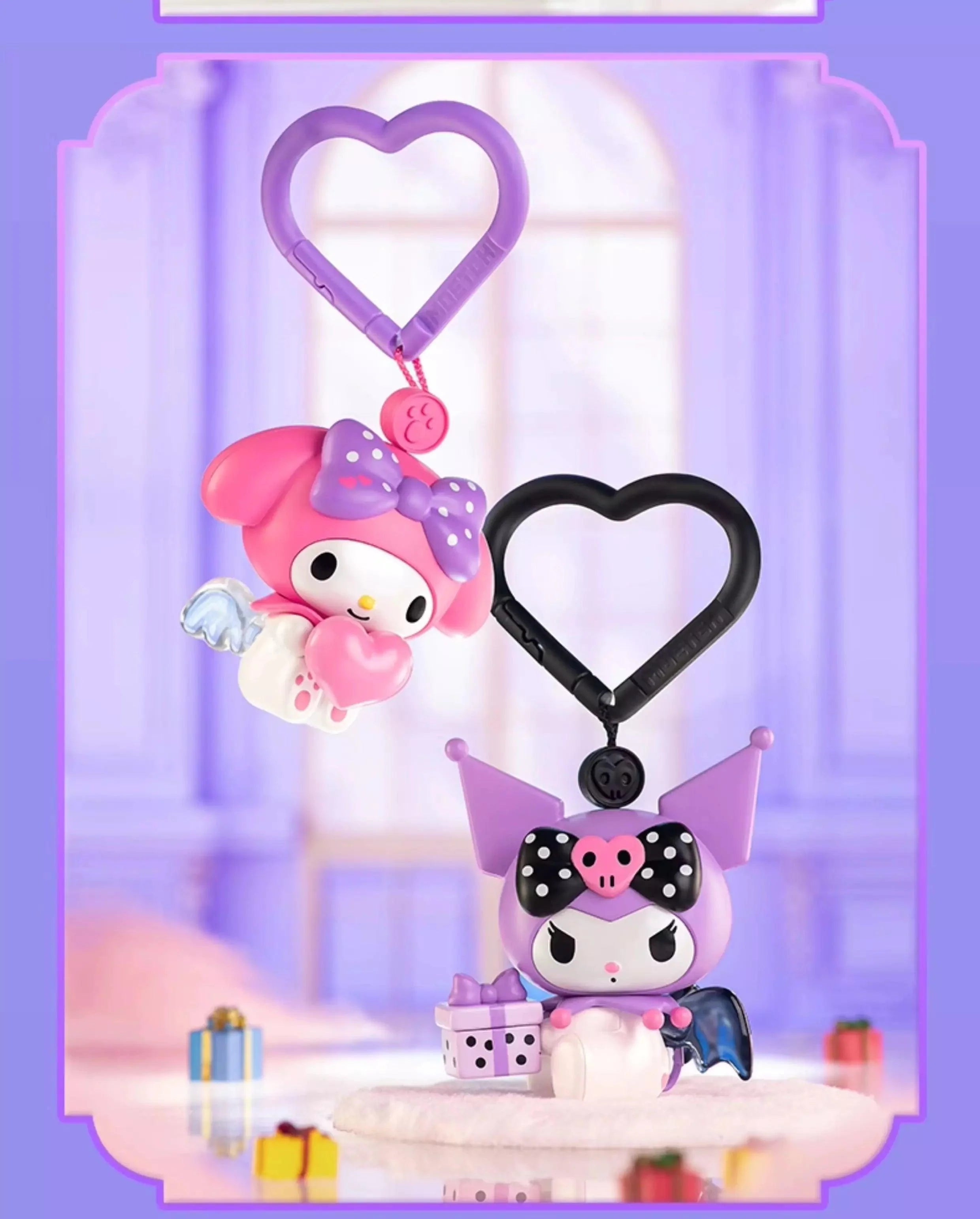 Kuromi & My Melody Cupid Trainee Movable Wind-Up Blind Box - Blind Box Mall