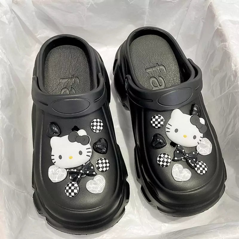 HelloKitty Clogs Platform Shoes - Blind Box Mall