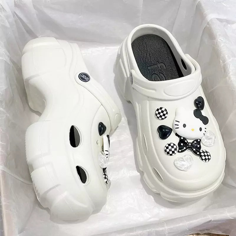 HelloKitty Clogs Platform Shoes - Blind Box Mall