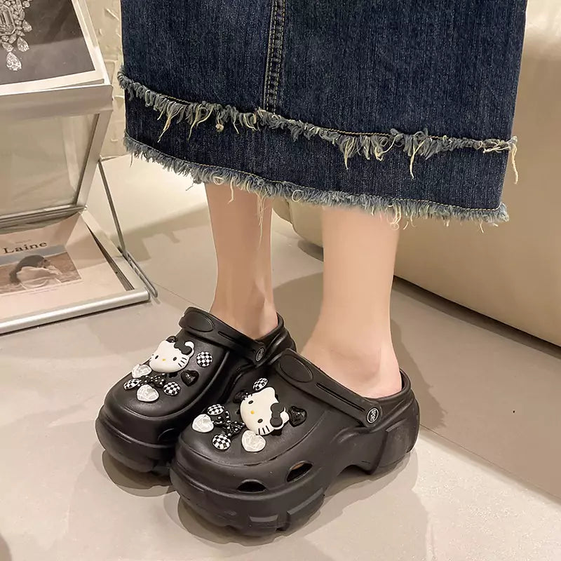 HelloKitty Clogs Platform Shoes - Blind Box Mall