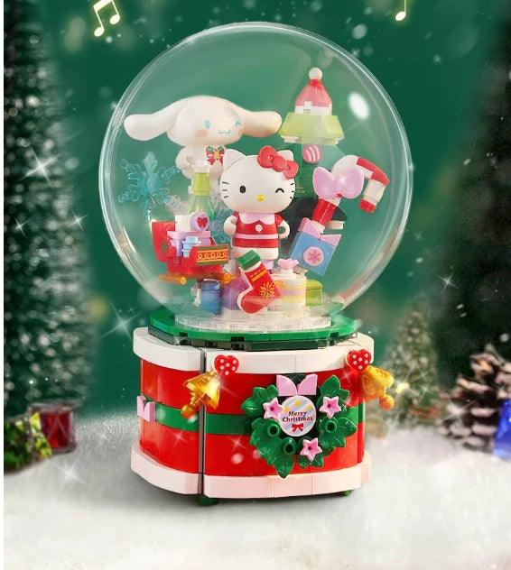 Sanrio Christmas Music Box Building Blocks - Blind Box Mall