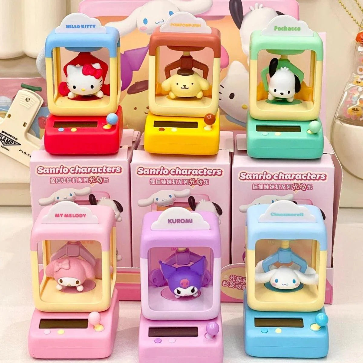 Sanrio Solar-Powered Swinging Machine Blind Box - Blind Box Mall