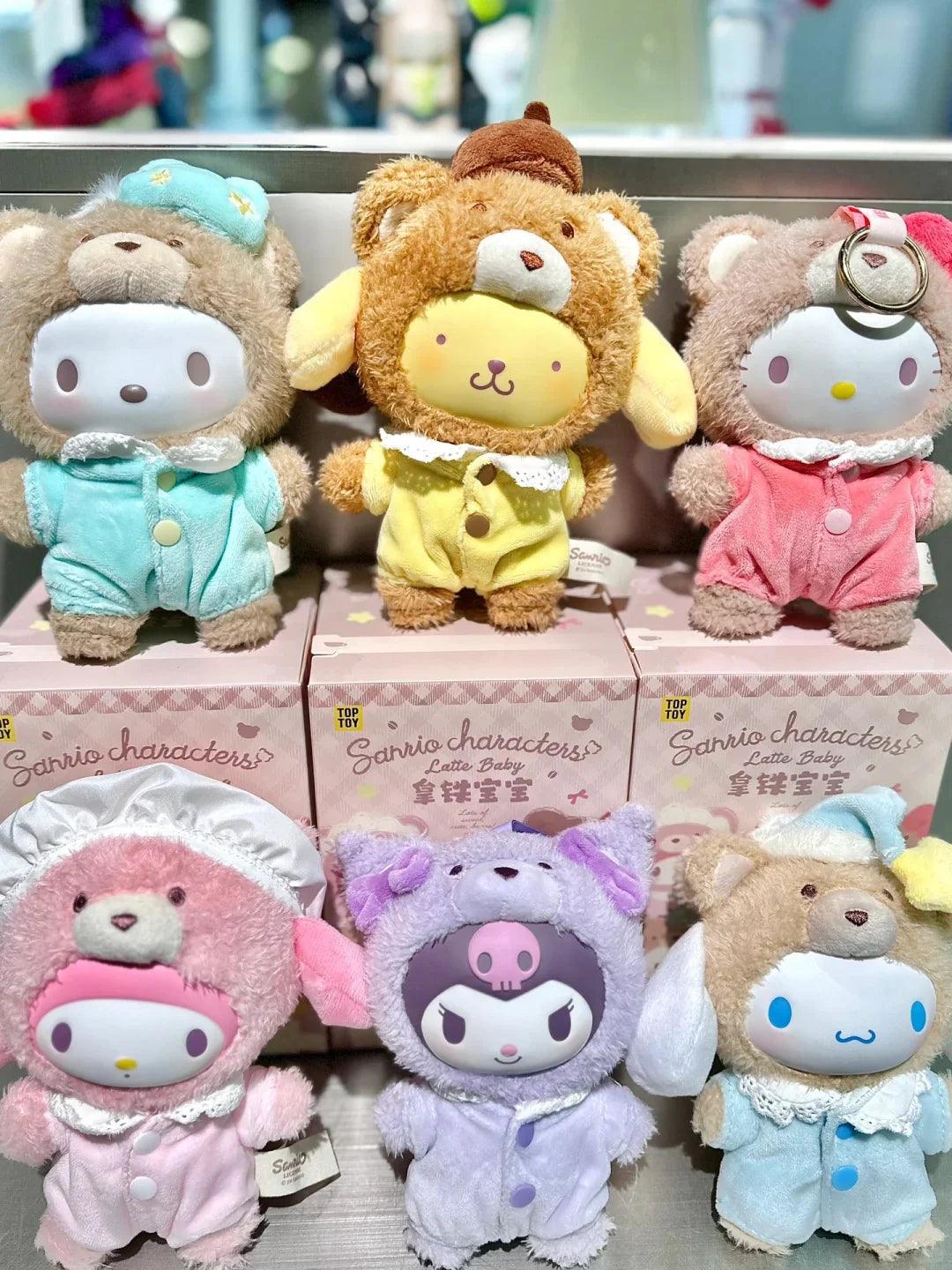 Sanrio Toptoy Latte Bear Blind Box Plush Toy - Blind Box Mall