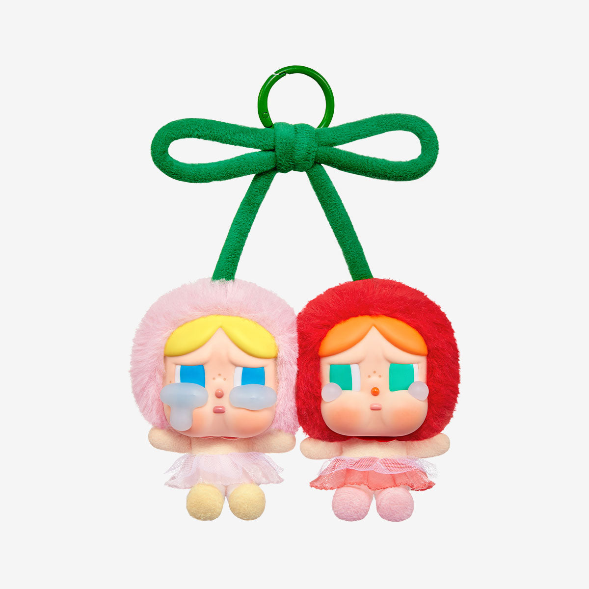 CRYBABY Crying For Love Series-Vinyl Plush Hanging Card (Love You Cherry Much) - Blind Box Mall