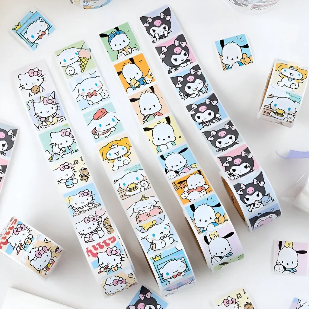 Sanrio Peel-Off Washi Tape Roll