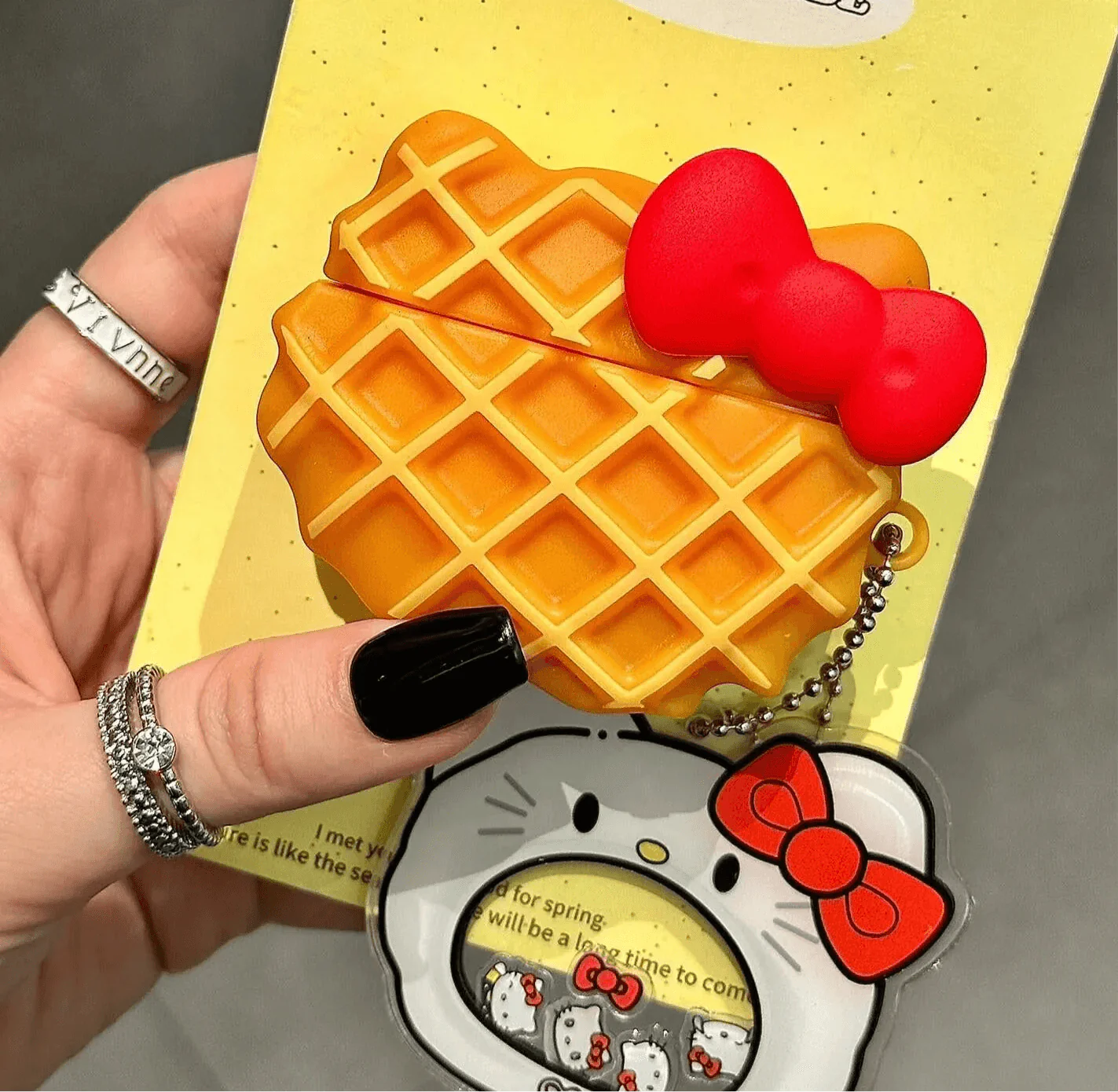 HelloKitty Waffle AirPods Case - Blind Box Mall