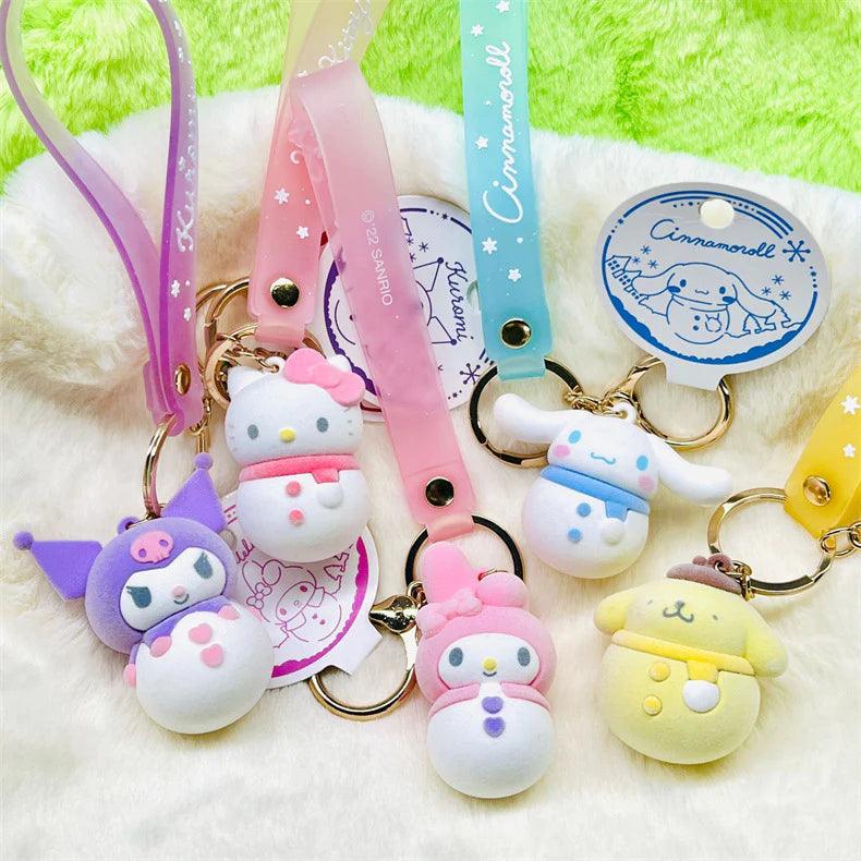 Sanrio Snowman Keychain - Blind Box Mall