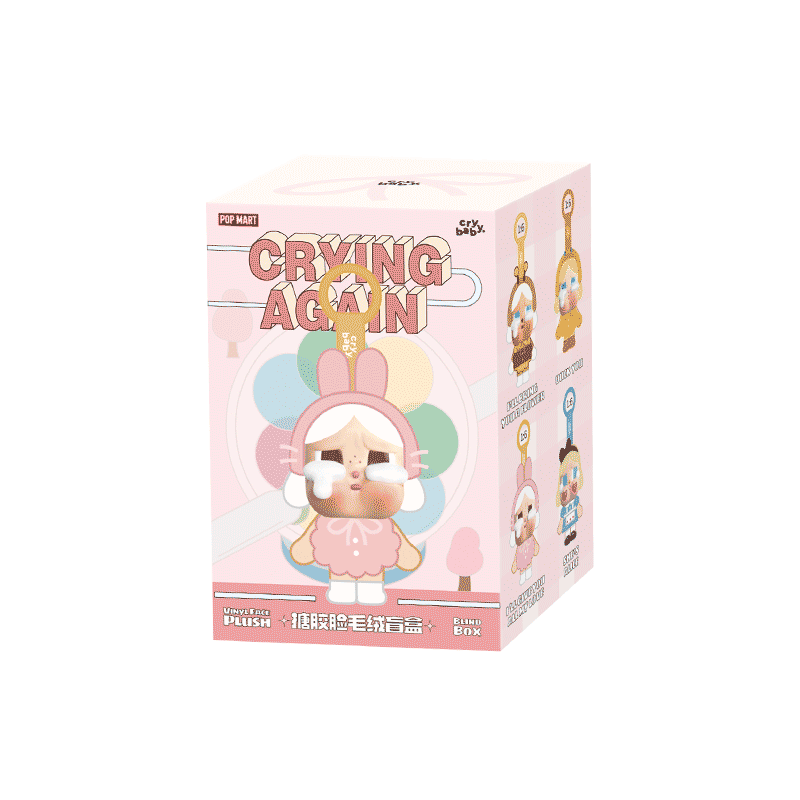 CRYBABY Crying Again Series-Vinyl Face Plush Blind Box - Blind Box Mall