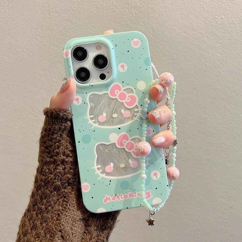 HelloKitty Mint Phone Case with Phone Charm - Blind Box Mall