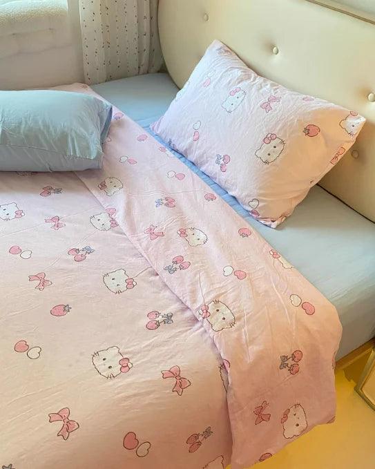 Hello Kitty Wink Bedding Set - Blind Box Mall