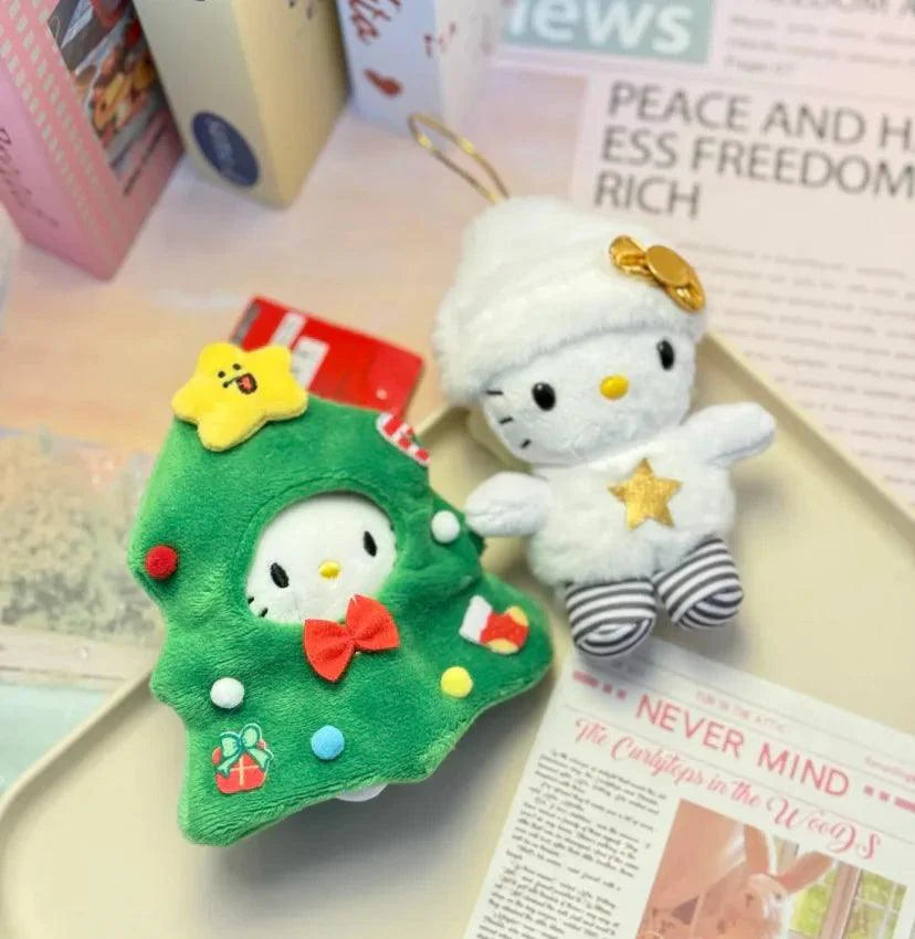 HelloKitty Christmas Plushie Keychain - Blind Box Mall