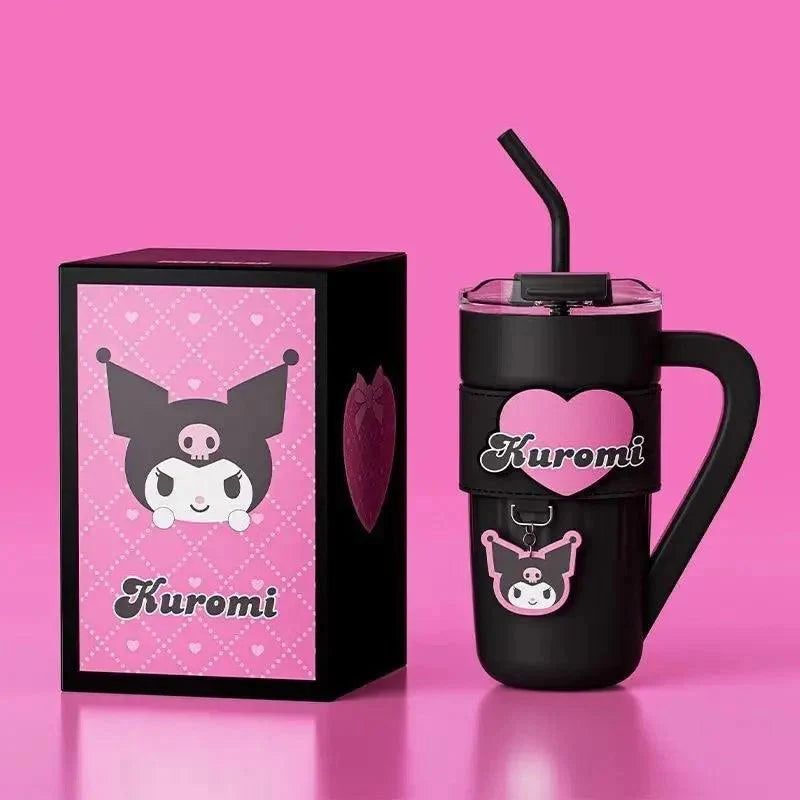 Sanrio Heart Sleeve Leak-proof Tumbler 40 Oz - Blind Box Mall