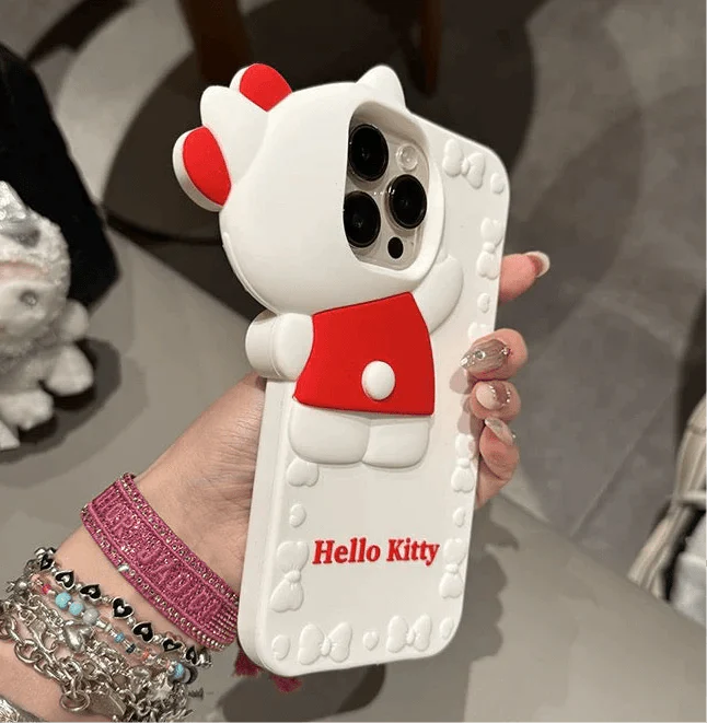 Hello Kitty Hide-and-Seek Paradise Silicone Phone Case - Blind Box Mall