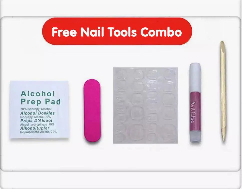 Hello Kitty French Press-On Nail Set - Blind Box Mall