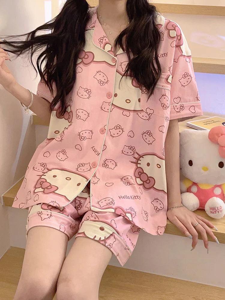 HelloKitty Pink Pajamas Set - Blind Box Mall