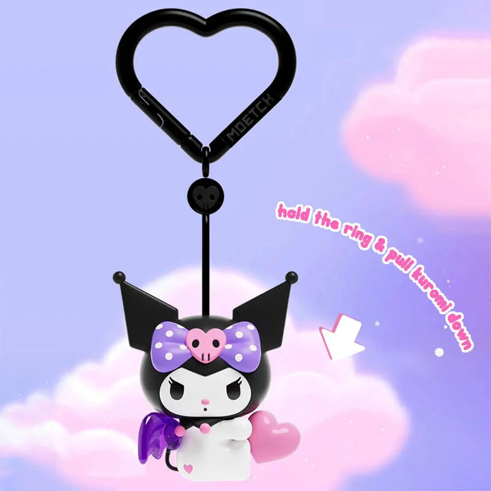 Kuromi & My Melody Cupid Trainee Movable Wind-Up Blind Box - Blind Box Mall