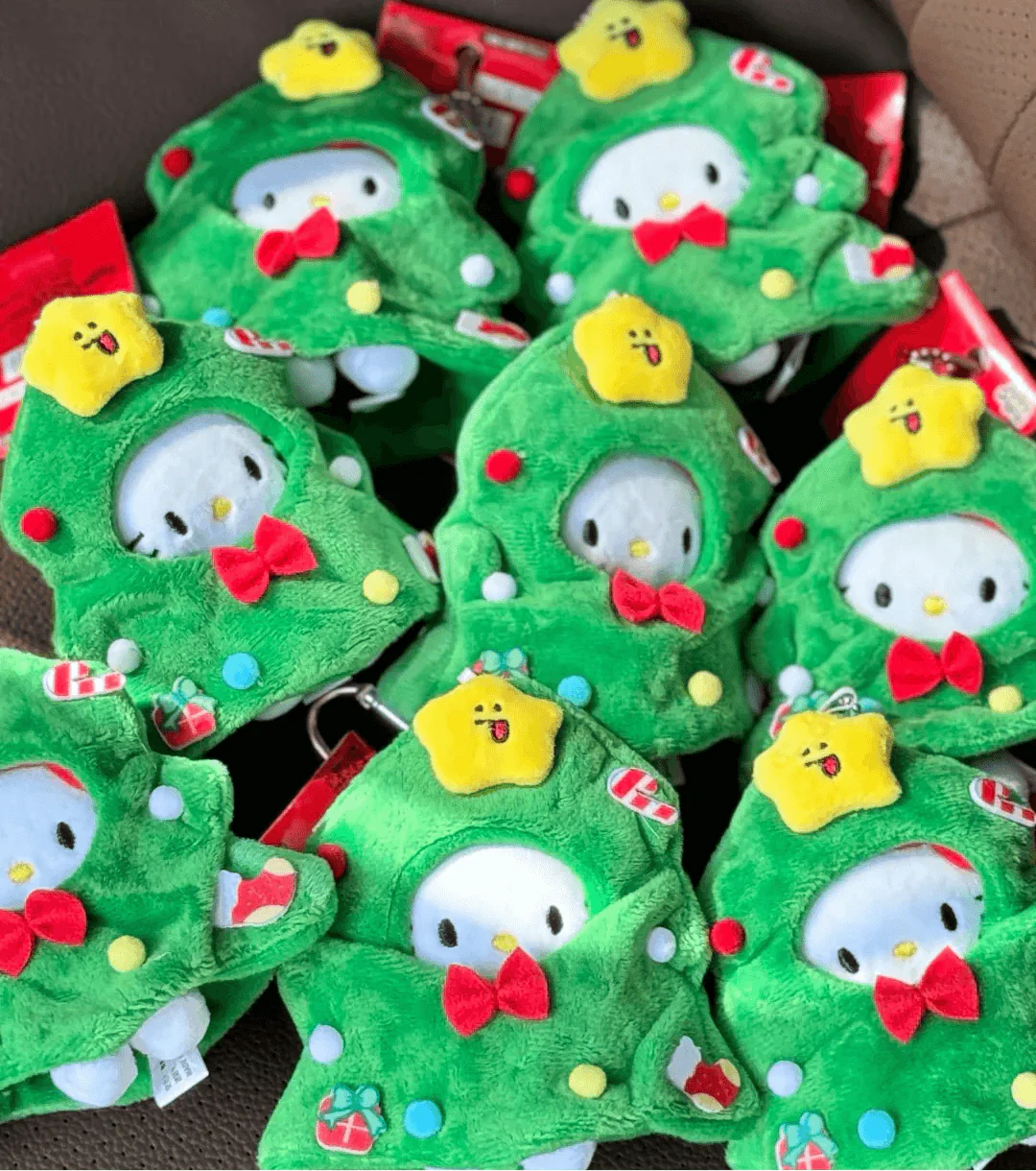 HelloKitty Christmas Plushie Keychain - Blind Box Mall