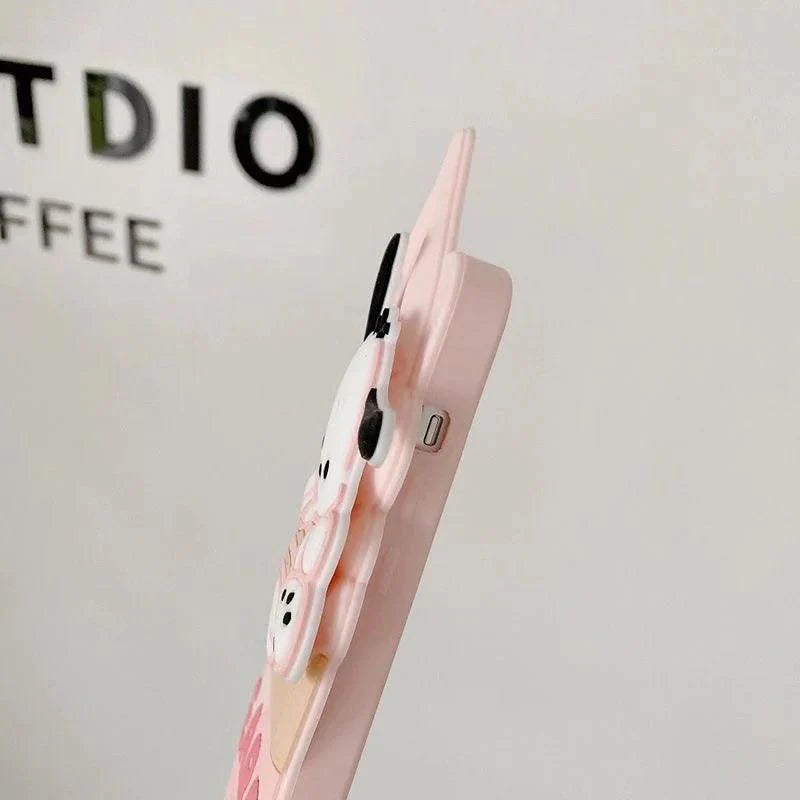 Pochacco/Hello Kitty Ice Cream Phone Case - Blind Box Mall