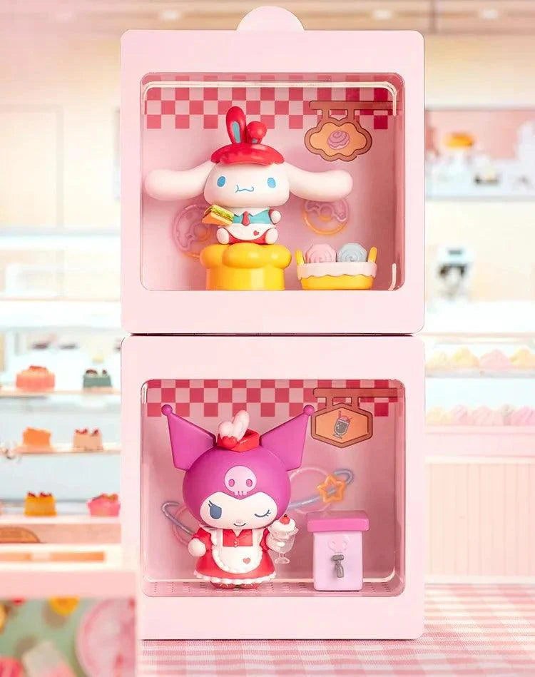 Sanrio Café Series with Scene Frame and Soft Light Blind Box - Blind Box Mall