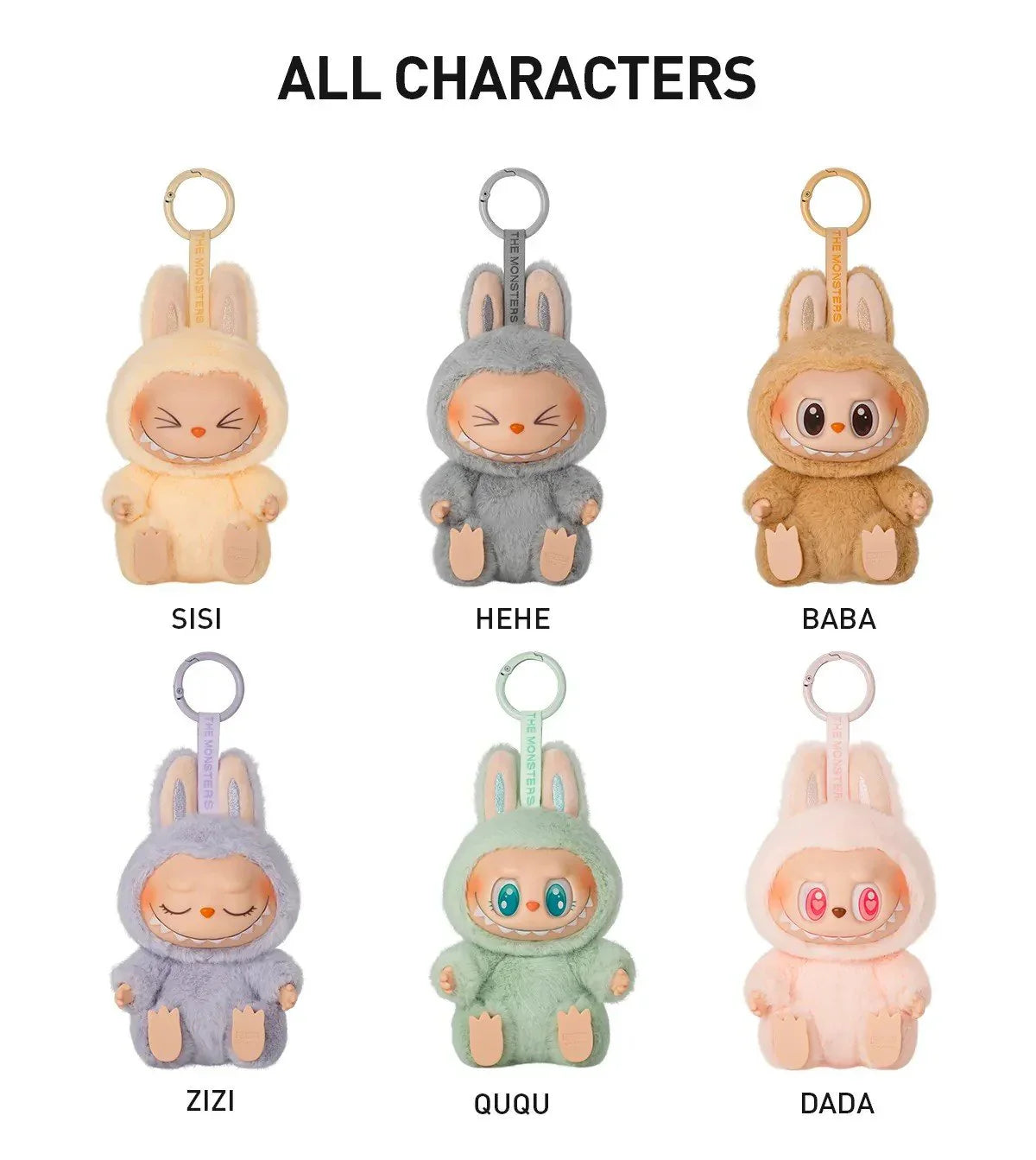 BABA - Labubu THE MONSTERS - Have a Seat Vinyl Plush Pendant - Blind Box Mall