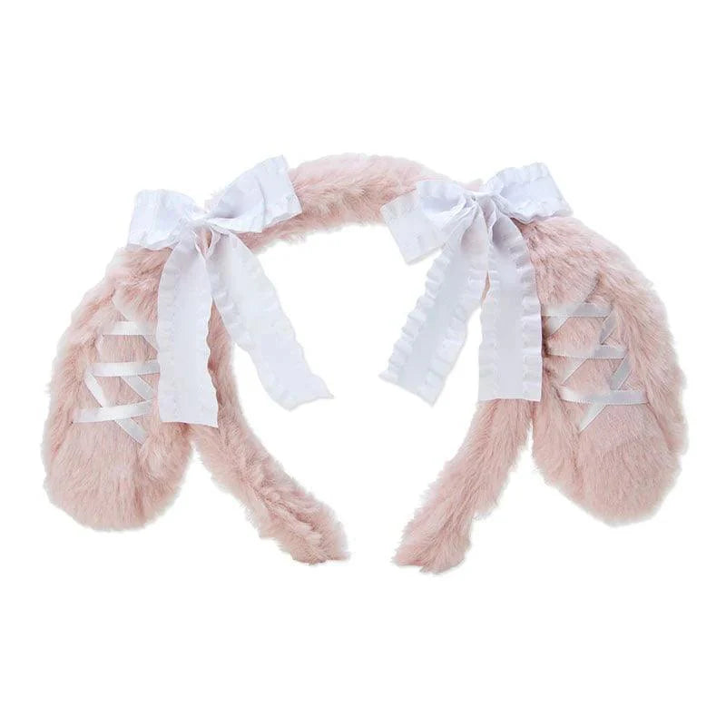 Kuromi/My Melody Plush Headband (Moonlit Melokuro Series) - Blind Box Mall