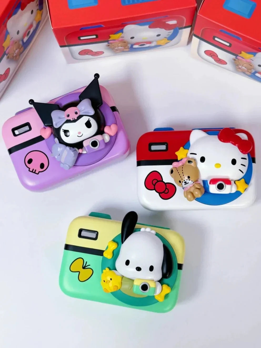 Sanrio Camera-Style Mini Fan Blind Box - Blind Box Mall
