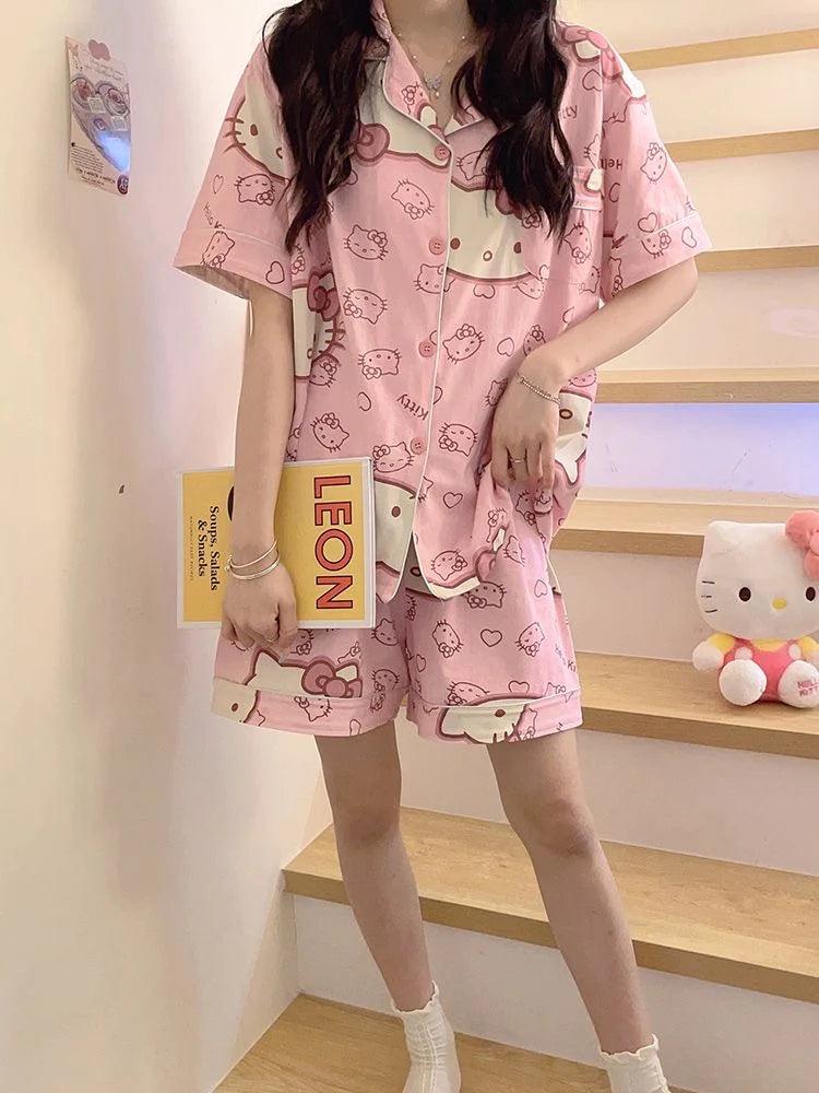 HelloKitty Pink Pajamas Set - Blind Box Mall