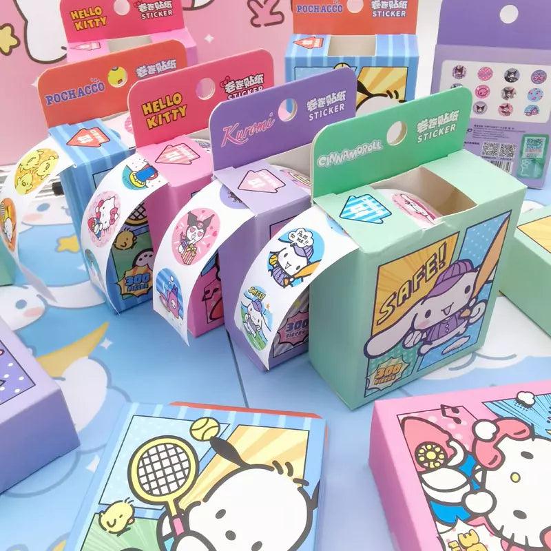 Sanrio Sticker Roll (300 pcs)