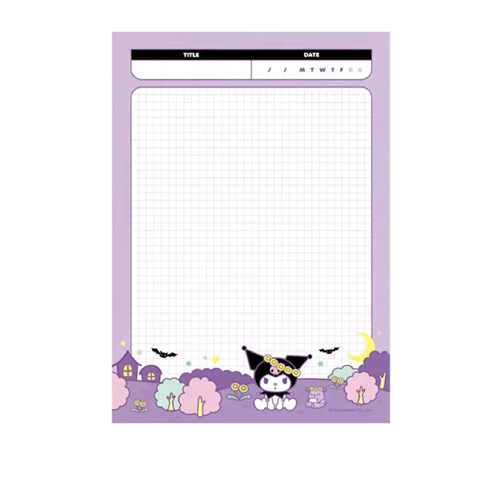 Sanrio Memo Pad Notebook - Blind Box Mall