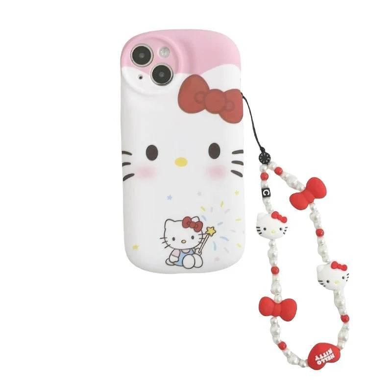 Hello Kitty Magic Wand Phone Case with Charm - Blind Box Mall