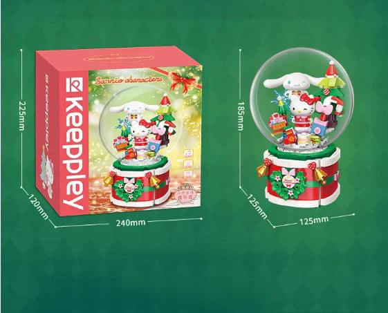 Sanrio Christmas Music Box Building Blocks - Blind Box Mall