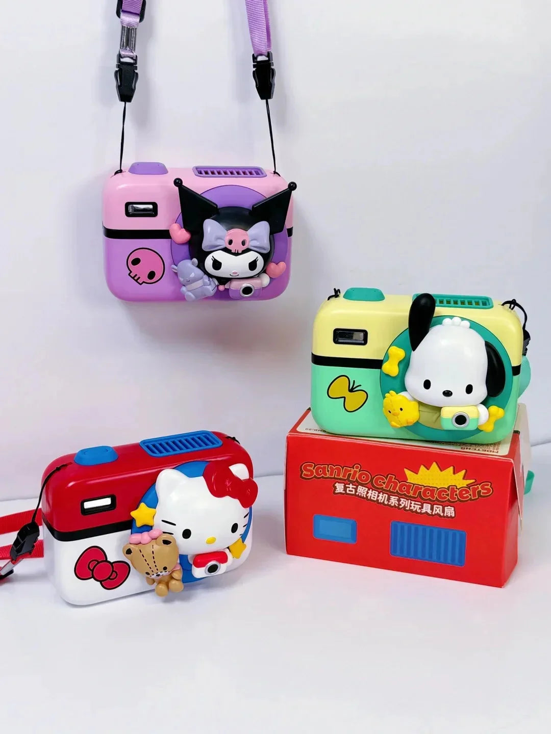 Sanrio Camera-Style Mini Fan Blind Box - Blind Box Mall
