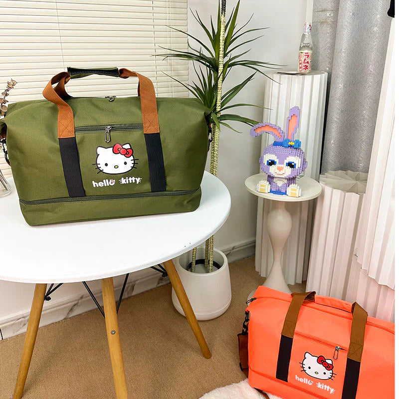 Hello Kitty Travel Duffle Bag - Blind Box Mall