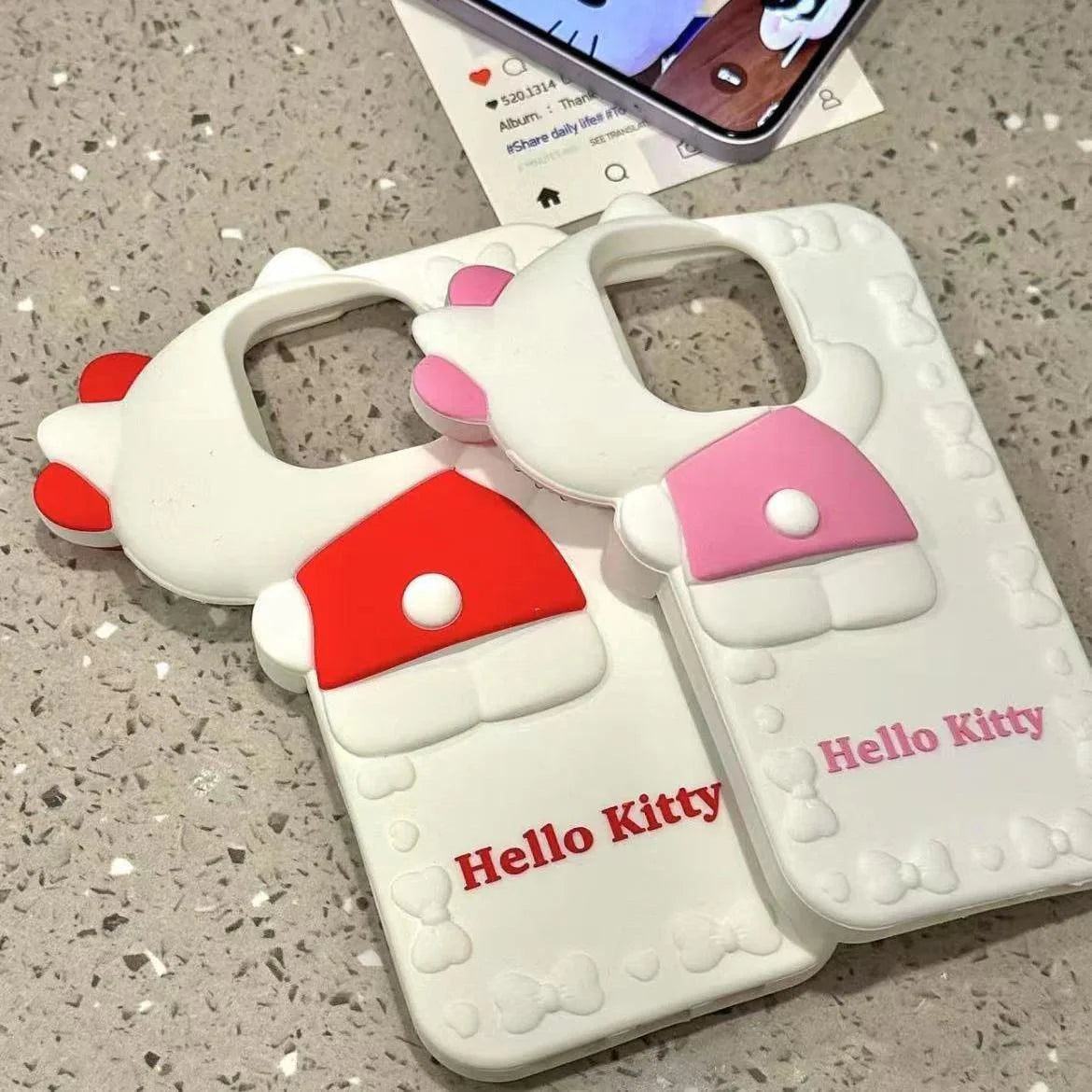 Hello Kitty Hide-and-Seek Paradise Silicone Phone Case - Blind Box Mall