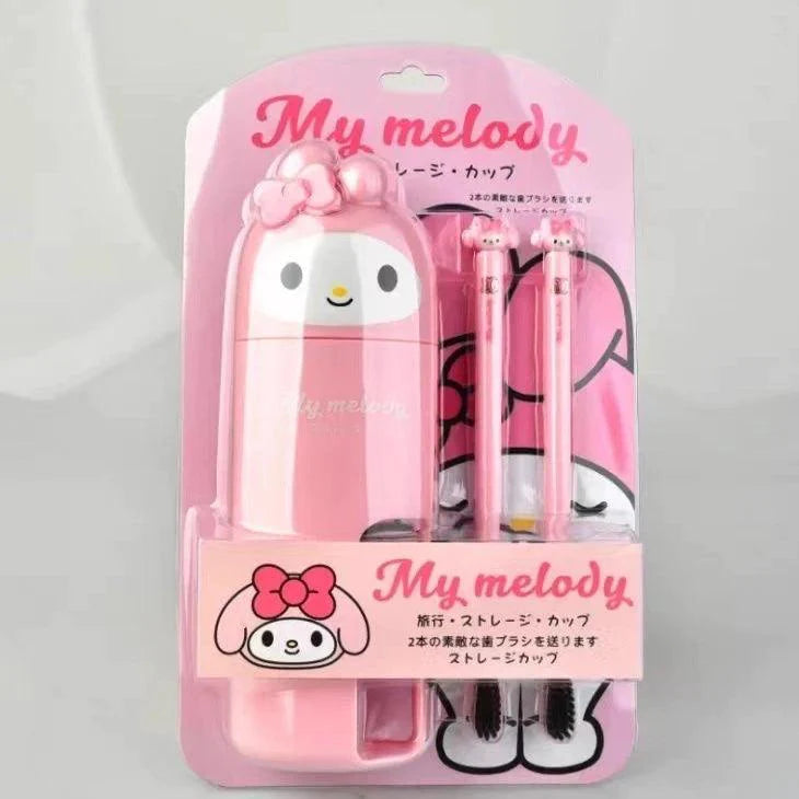 Sanrio Toothbrush Travel Set - Blind Box Mall