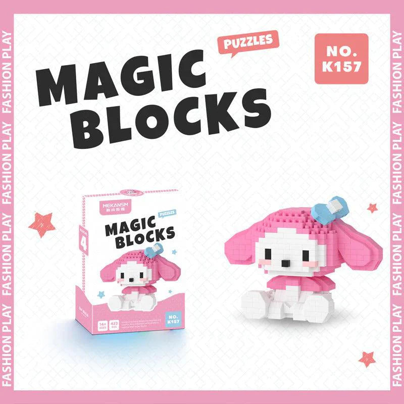 Sanrio Assembled Building Toys