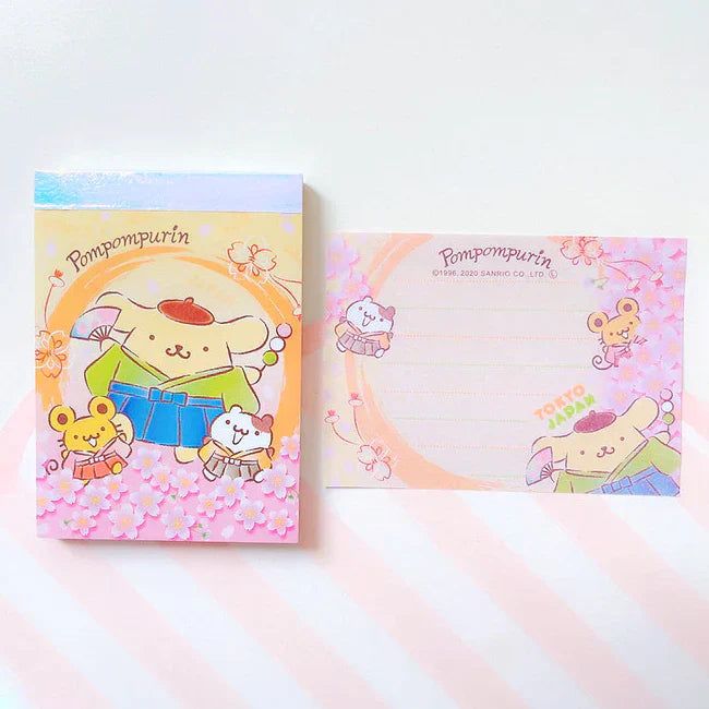 Sanrio Characters Sakura Memo Pad - Blind Box Mall