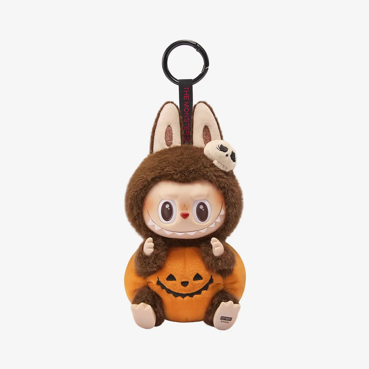 Labubu Happy Halloween Party Series-Sitting Pumpkin Vinyl Plush Pendant - Blind Box Mall