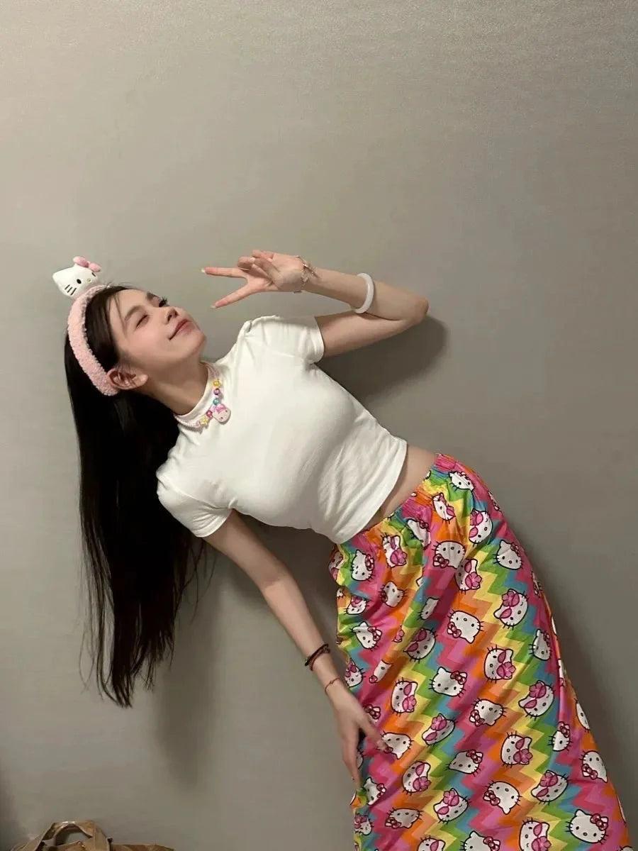 Hello Kitty ZigZag Rainbow Dress - Blind Box Mall
